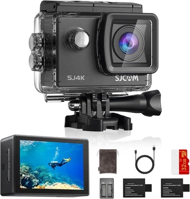 SJCAM 4K Action Camera 170° Wide-Angle WIFI - Image 1 of 4