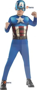 Rubini 610759-S Costume Capitan America Colorato S (3-4 anni) - Foto 1 di 6