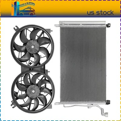 For 2015 2016 2017-2019 Nissan Murano 3.5L V6 A/C Cooling Fan and Condenser Kit - Image 1 of 4
