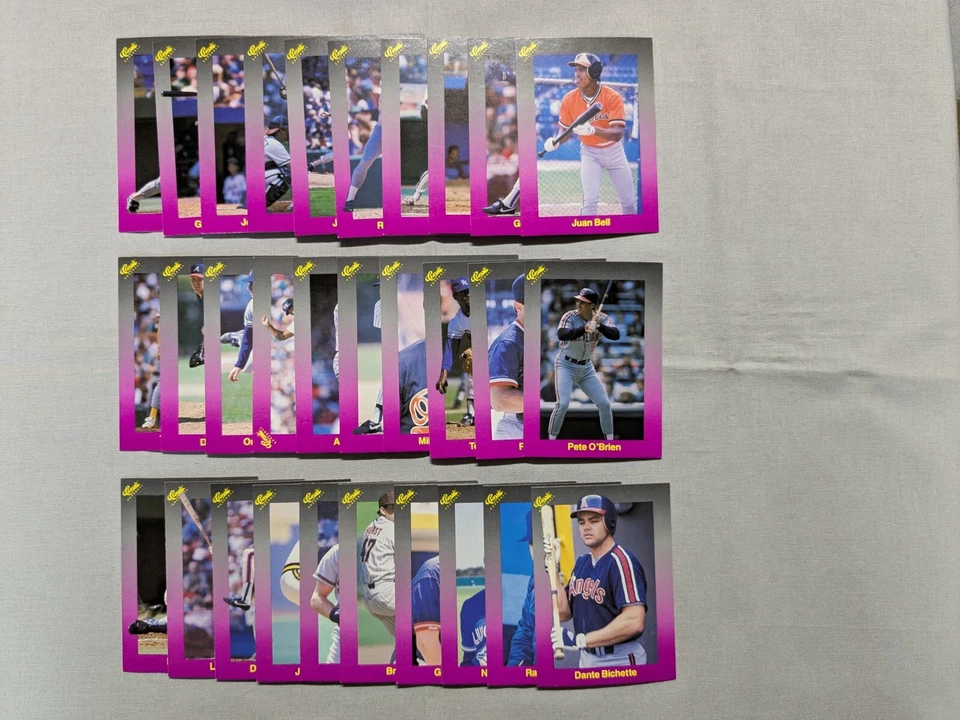 1989 Classic Travel Purple Baseball - - - Pick a Card - - - Complete a Set - Image 1 of 1