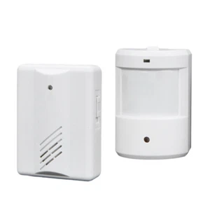 IR Infrarot Sensor Durchgangsmelder Bewegungsmelder Klingel Melder bis 200m - Bild 1 von 4
