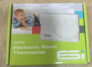 Esi-Energy Saving Innovation Controls Esrte 2 Electronic Room Thermostat - Picture 1 of 1