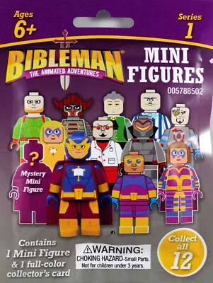Bibleman Mini Figures BRAND NEW Kids Toy Blind Package - Image 1 of 2