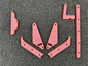 Stern Playboy Pinball Playfield Plastic Protector Fluorescent Glow Mod Set - Picture 1 of 5