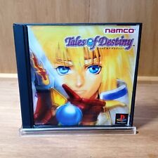 Tales Of Destiny PS1 Playstation 1 Authentic Game Japan Import No Manual