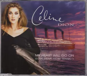 CELINE DION My Heart Will Go On MCD 1997 RAR & WIE NEU TITANIC Soundtrack - Bild 1 von 5