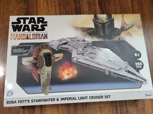Star Wars The Mandalorian Boba Fett's Star-Fighter 3D Sammler Papier Modellbausatz - Bild 1 von 4