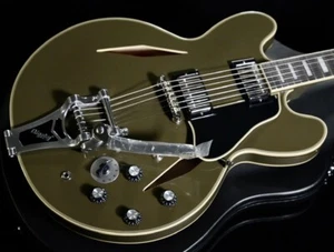 Epiphone: Ubukata ES-355 Ver.02 Olive Drab - Picture 1 of 11