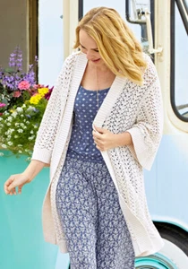 Womens Matilda Jane Lets go together Changes Open Cardi size L Large VGUC - Picture 1 of 9