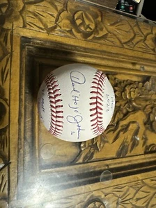 HOWARD "HOJO" JOHNSON NEW YORK METS SIGNED OML BASEBALL WITH 3 INSCRIPTIONS! - Picture 1 of 6