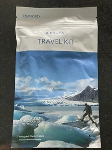 DELTA COMFORT+ TRAVEL AMENITY PACK / KIT (New in Package)  ICELAND - Picture 1 of 2