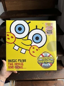 SpongeBob SquarePants Movie LP, RSD2024 Black Friday Ltd Ed Splatter Vinyl - Picture 1 of 2