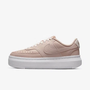 Nike W Court Vision Alta LTR [DM0113-600] Women Casual Shoes Pink Oxford/White - Picture 1 of 10
