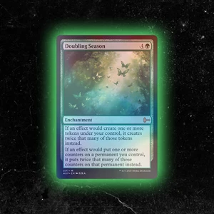 FOIL - Doubling Season - Custom Magic: The Gathering Card - High-Quality - Picture 1 of 6