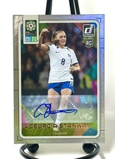 2023 Panini Donruss Womens World Cup Georgia Stanway Rookie RC SP Auto England