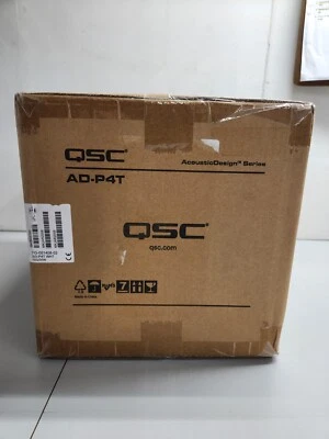 QSC AD-P4T AcousticDesign 60W Pendant Loudspeaker, White (FG-001408-02) - Image 1 of 4