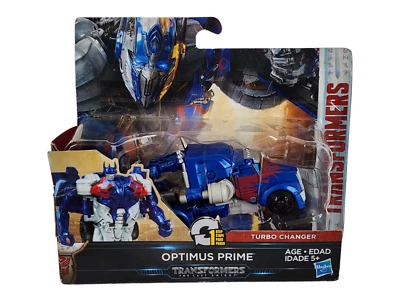 Transformers Last Knight 2016 1 Step Turbo Changer Optimus Prime Figure New - Image 1 of 2