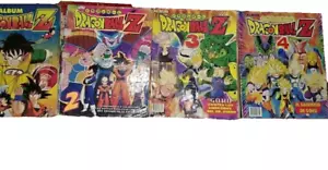 DRAGON BALL Z Lot of Album 1-2-3-4 - Cell Saga Navarrete 1998 + Set complete - Picture 1 of 8