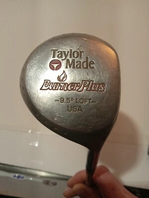 Taylormade Burner Plus 9.5 Degree Vintage Driver Tour Graphite Shaft R Flex R/H - Image 1 of 4