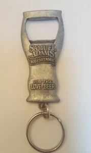 Samuel Adams Boston Lager Bottle Opener Key Ring, For The Love of Beer - Picture 1 of 3