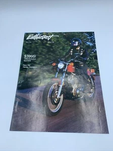 REVISTA HARLEY DAVIDSON ENTUSIASTAS VERANO 1985 VINTAGE - Imagen 1 de 4