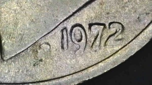 1972 ROOSEVELT DIME ERROR COIN DDO/ STRIKE ERROR ON BACK - Picture 1 of 14
