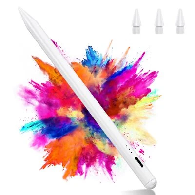 Stift für iPad 2018-2025 Pencil für Apple mit Schnellladeleistung Palm Rejection - Bild 1 von 4