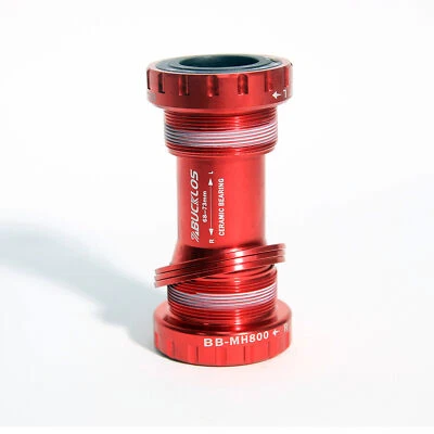 Soporte inferior para bicicleta MTB BSA 68/73 mm aluminio roscado + cerámica Hollowtech II Foto 1 de 4