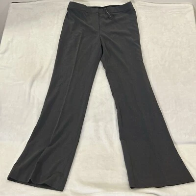 Nuevo con etiquetas Pantalones Tahari Mujer Pantalones Carrera Acampanados Pierna Negro Talla 12 Foto 1 de 4