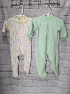 Infant Dimi By Kessler & Sears Vintage Sleepers Size Large - Picture 1 of 12