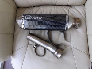 GRmoto Carbon Exhaust for KTM 1050 1090 1190 ADVENTURE 2013-2018 - Picture 1 of 10