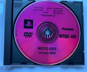 MotoGP 3 Preview Version Sony PlayStation 2 PS2 2003 NTSC Namco Pre-release code - Picture 1 of 5
