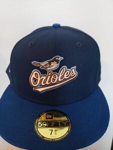 Baltimore Orioles Hat Cap 25th Ann Camden Yards Fitted  59Fifty 7 3/4 New Era