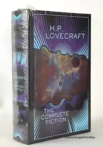 H.P. LOVECRAFT: THE COMPLETE FICTION TALES of HP Lovecraft Leatherbound SEALED