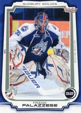 2012/13 Sudbury Wolves - FRANKY PALAZZESSE (g)