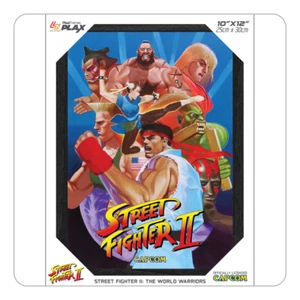 Pixel Frames Plax - Street Fighter II: The World Warriors - 23cm x 30cm - Picture 1 of 2