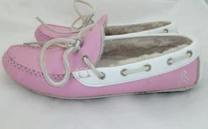 ALLEN EDMONDS HELENA USADO CONDUCCIÓN MOCS 7.5 ZAPATILLAS/DESLIZABLES/MOCASINES DE PIEL DE OVEJA - Imagen 1 de 12