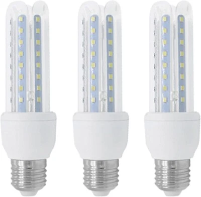 Lampada LED E27 luce bianca bianco freddo 6000K lampadina candela 220V E 24w - Immagine 1 di 4