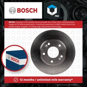 2x Brake Discs Pair Vented fits HYUNDAI VELOSTER FS 1.6 Front 11 to 17 G4FC Set - Picture 1 of 6