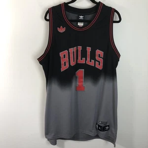 Retro Chicago Bulls Derrick Rose #1 Limited Edition Adidas NBA Trikot Herren Gr. XL - Bild 1 von 16