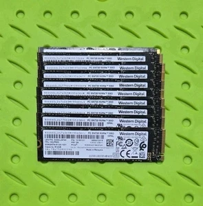 10 Pcs LOT Western Digital PC Sn720 NVMe M.2 Opal 512gb 90 Day Warranty Grade A - Picture 1 of 1
