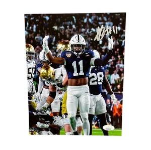 Foto firmata Abdul Carter 8x10 Penn State Nittany Lions autografata JSA - Foto 1 di 1