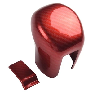 Carbon Fiber Sticker Gear Konb Cover Gear Konb Cover Brand New High Quality - Picture 1 of 12