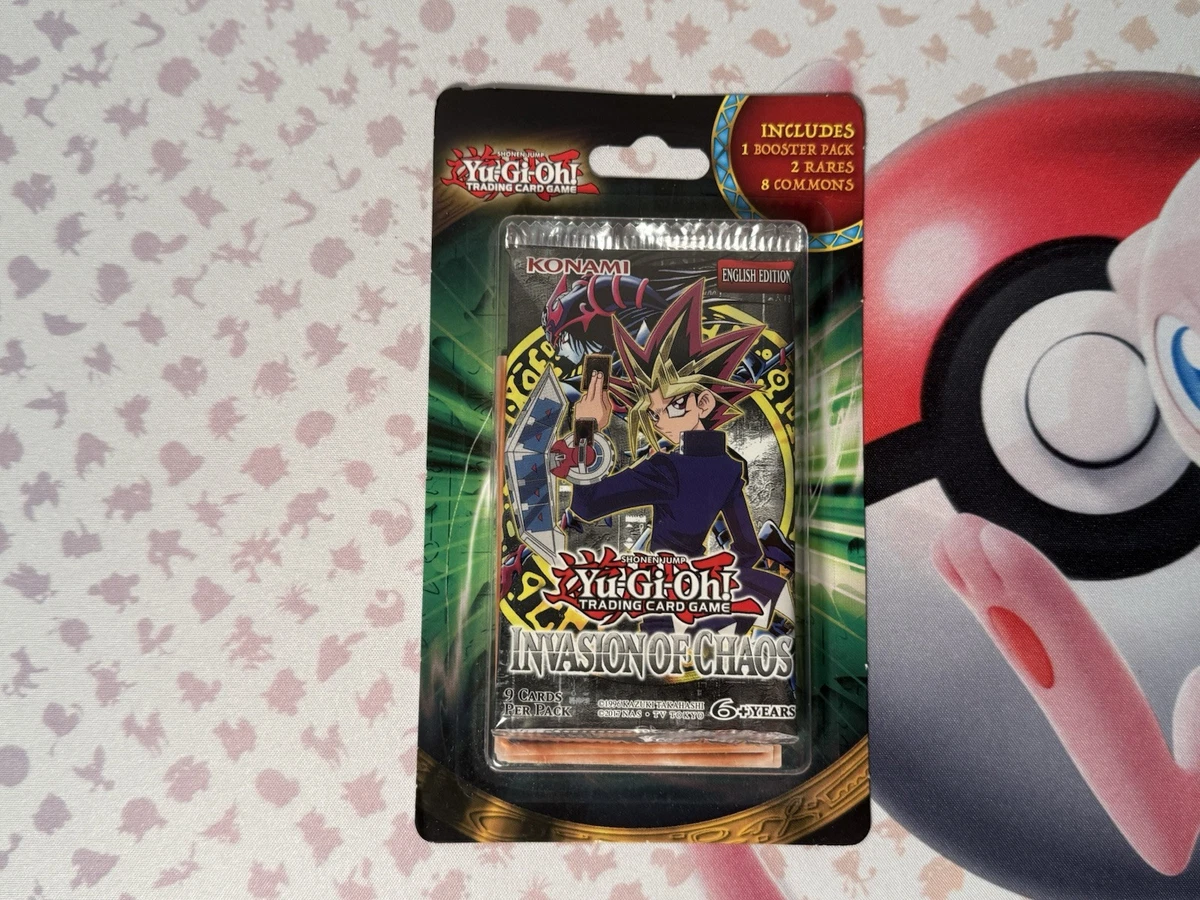 Yu-Gi-Oh! TCG Invasion of Chaos Sealed Collectible Card Game Packs