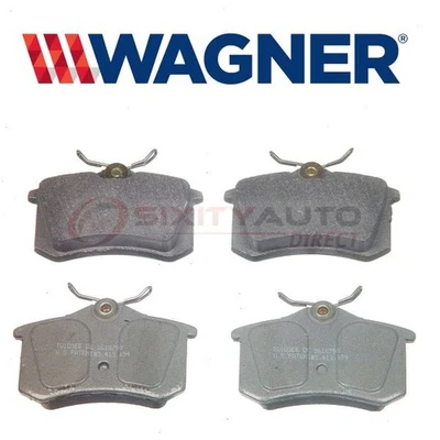 Wagner Brake Rear Disc Brake Pad Set for 1998-2005 Audi A4 1.8L 2.8L L4 V6 - ul - Image 1 of 4