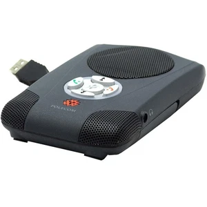 POLYCOM CX100 Haut-Parleur Caisse USB Microphone Conférence Touche Téléphone PC - Afbeelding 1 van 2