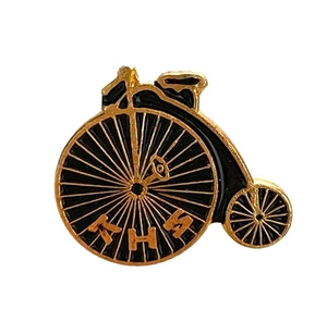 Vintage KHS Promotional High Wheel Bicycle Pin - Picture 1 of 2