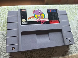 Super Widget Super Nintendo SNES Authentic Cleaned Tested NICE - Picture 1 of 4