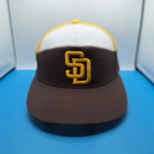 San Diego Padres Panel SnapBack Hat Cap 2021 Stadium Giveaway Baseball MLB  - Picture 1 of 7