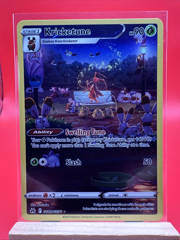Kricketune GG02/GG70 Crown Zenith: Galarian Gallery Holo - Image 1 of 1